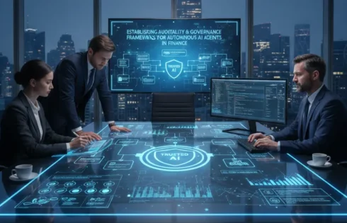 Establishing auditability and governance frameworks for autonomous AI agents in finance