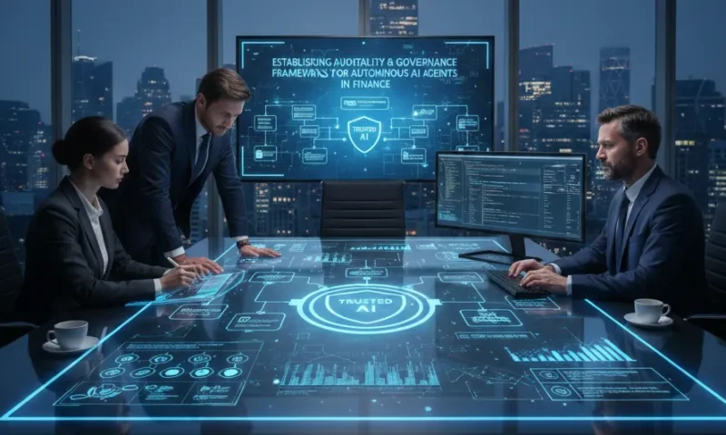 Establishing auditability and governance frameworks for autonomous AI agents in finance