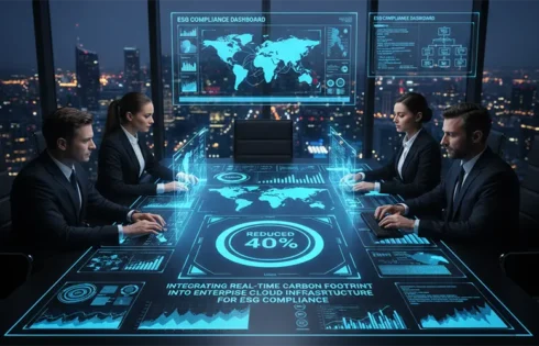 Integrating real-time carbon footprint tracking into enterprise cloud infrastructure for ESG compliance