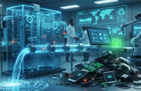 Liquid Gold and Digital Mines: IoT-Based Smart Water Management and E-Waste Reward Systems