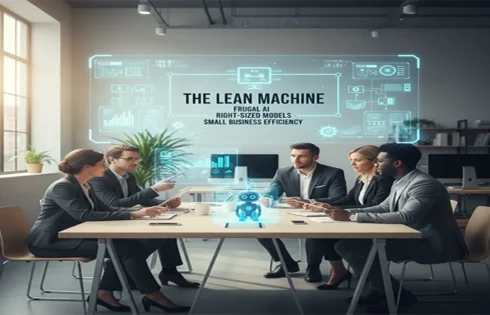 The Lean Machine: Implementing Frugal AI and Right-Sized Models for Small Business Efficiency