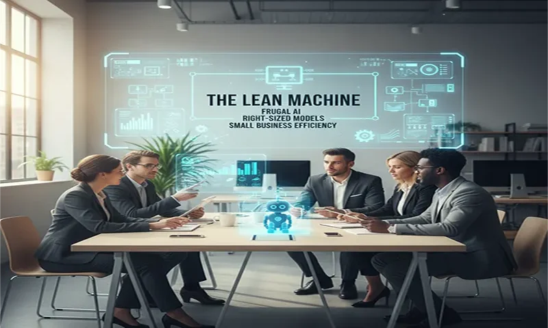 The Lean Machine: Implementing Frugal AI and Right-Sized Models for Small Business Efficiency