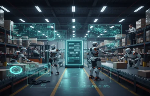 Training Embodied AI Models for Multi-Functional Humanoid Robots in Logistics